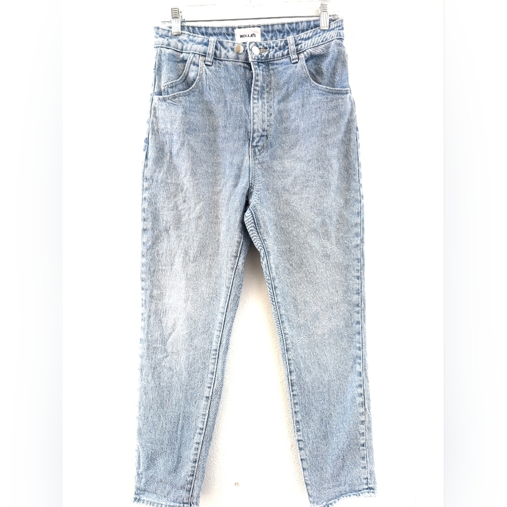 Rolla's Dusters High Rise Slim 29 Light Wash High Rise‎
